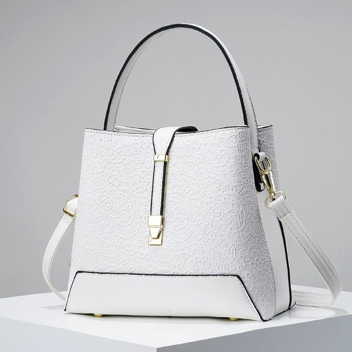 Luxury Tote Bags With Zipper - Nieuwe luxe draagtas lederen stijlvolle handtas