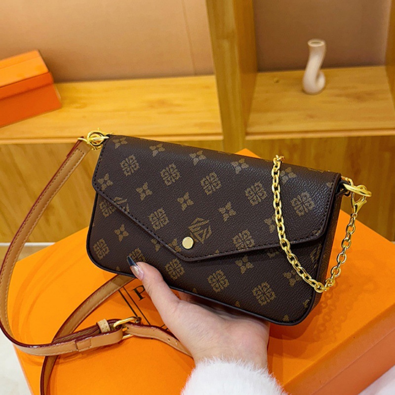 Luxury Bags Vip - Dames Crossbodytas met kleurblokprint - 2026
