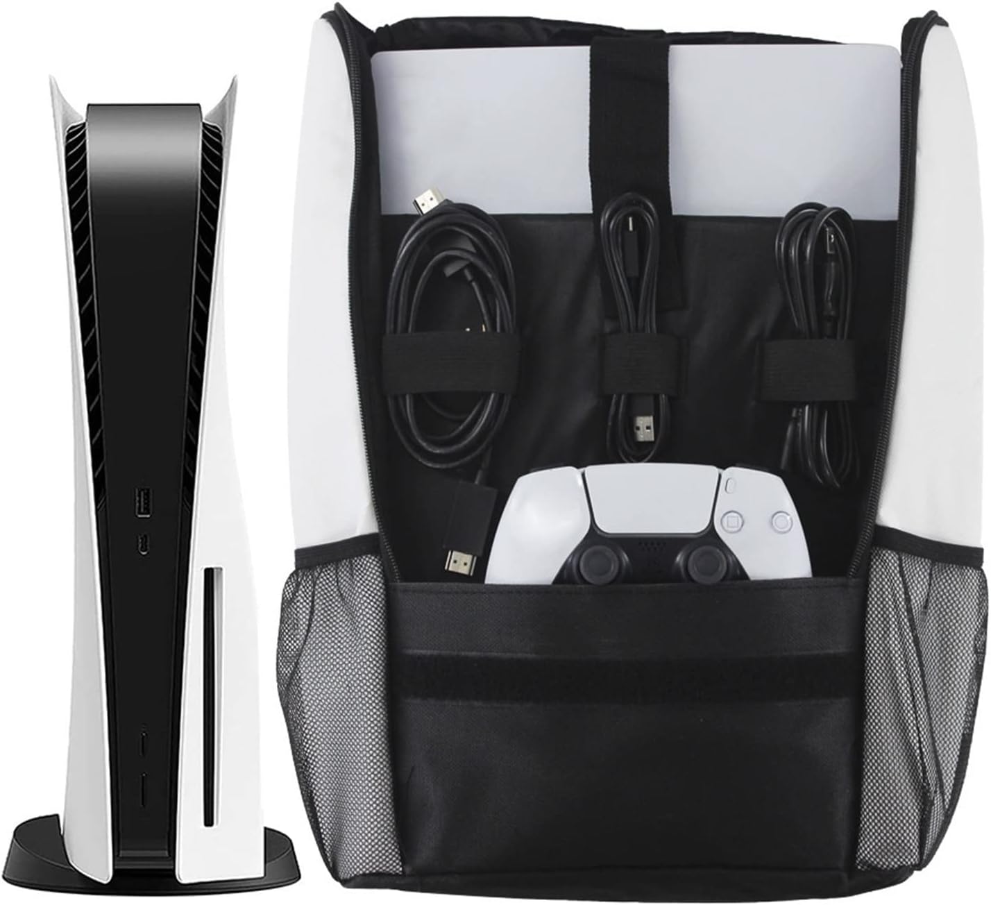Luxury Bags Consignment - Reisopslag Handtas Rugzak voor PS5 Console