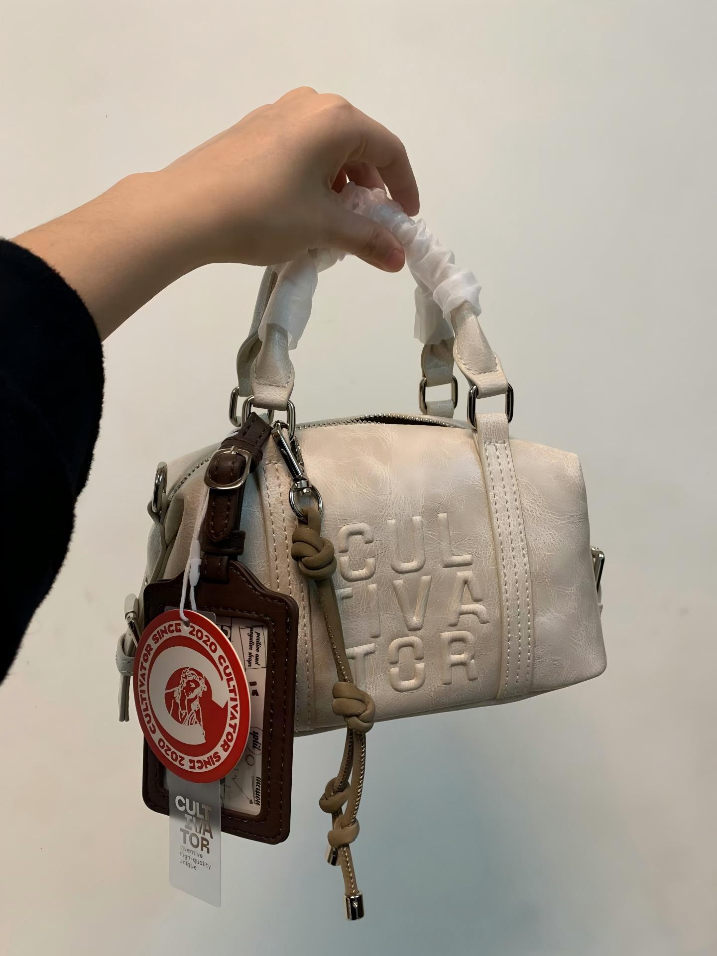 Luxury Y2K Bags - JIAERDI Boston-handtas voor dames in vintage