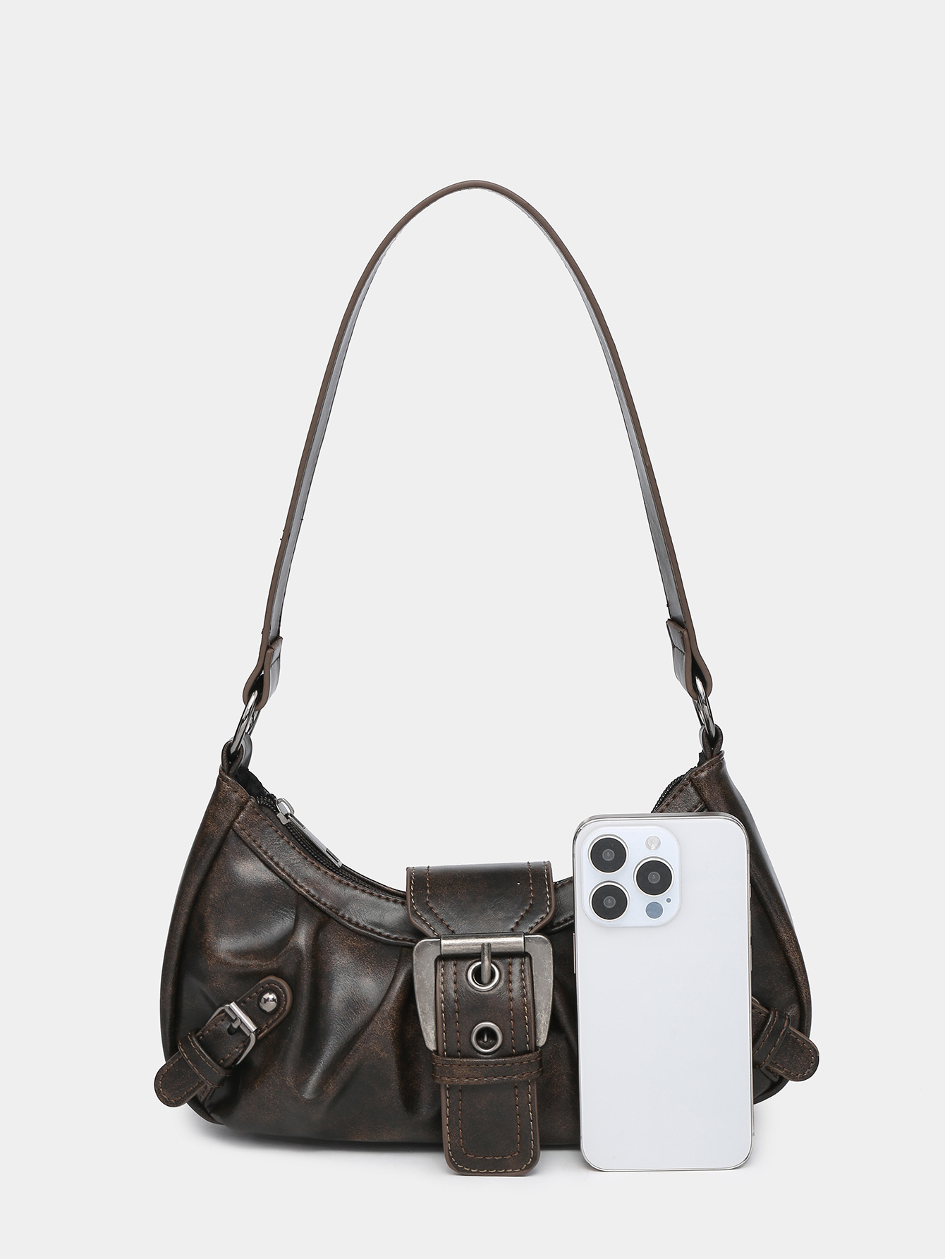 Dames Y2K Tas Geplooide Hobo R - Luxury Y2K Bags recensie en prijs