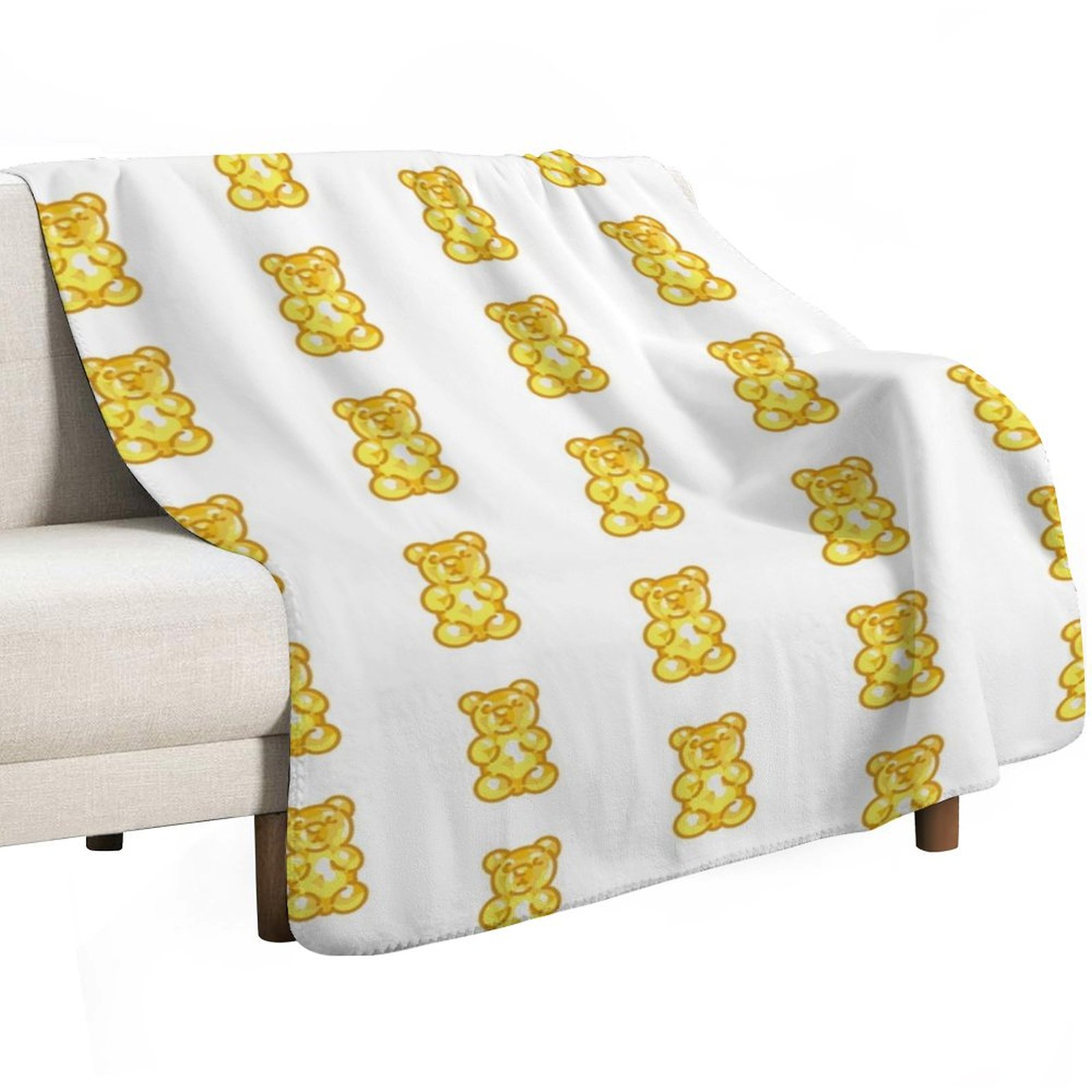 Gummy Bear - Gele deken, dun,  - Luxury Bags Yellow recensie en prijs