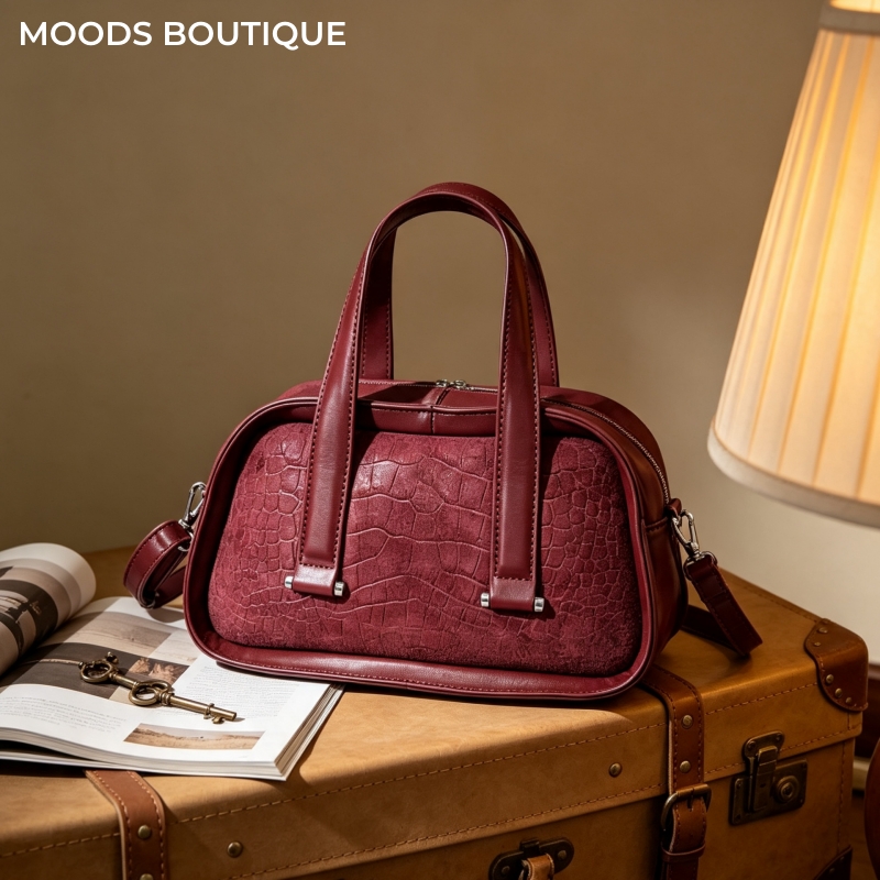 Retro krokodillenleer mini Bos - Luxury Bags Consignment recensie en prijs