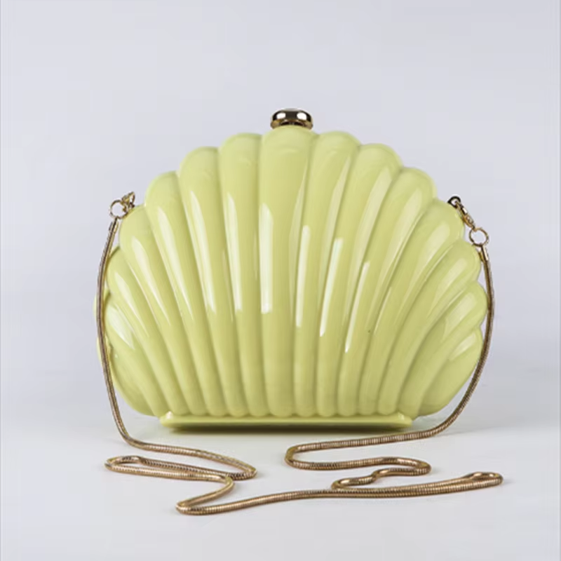 Lady Mini Shell Bag Acryl Hoge - Luxury Bags Yellow recensie en prijs