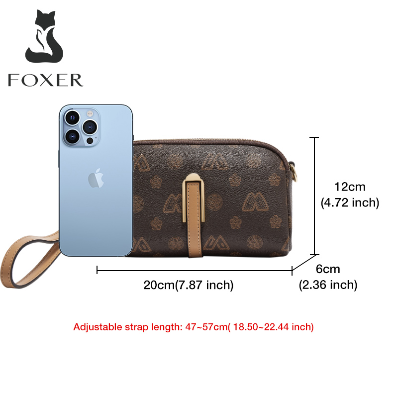 FOXER Dames Kleine Crossbody T - Luxury Bags Vip recensie en prijs