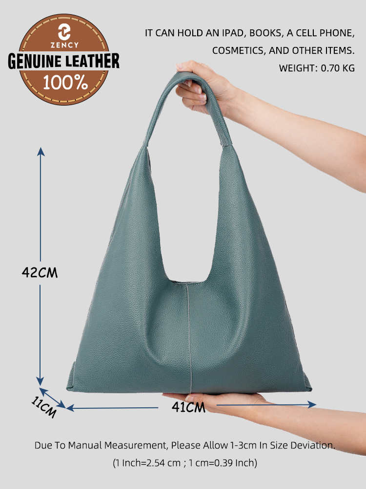 Zency Zacht Echt Lederen Dames - Luxury Tote Bags With Zipper recensie en prijs