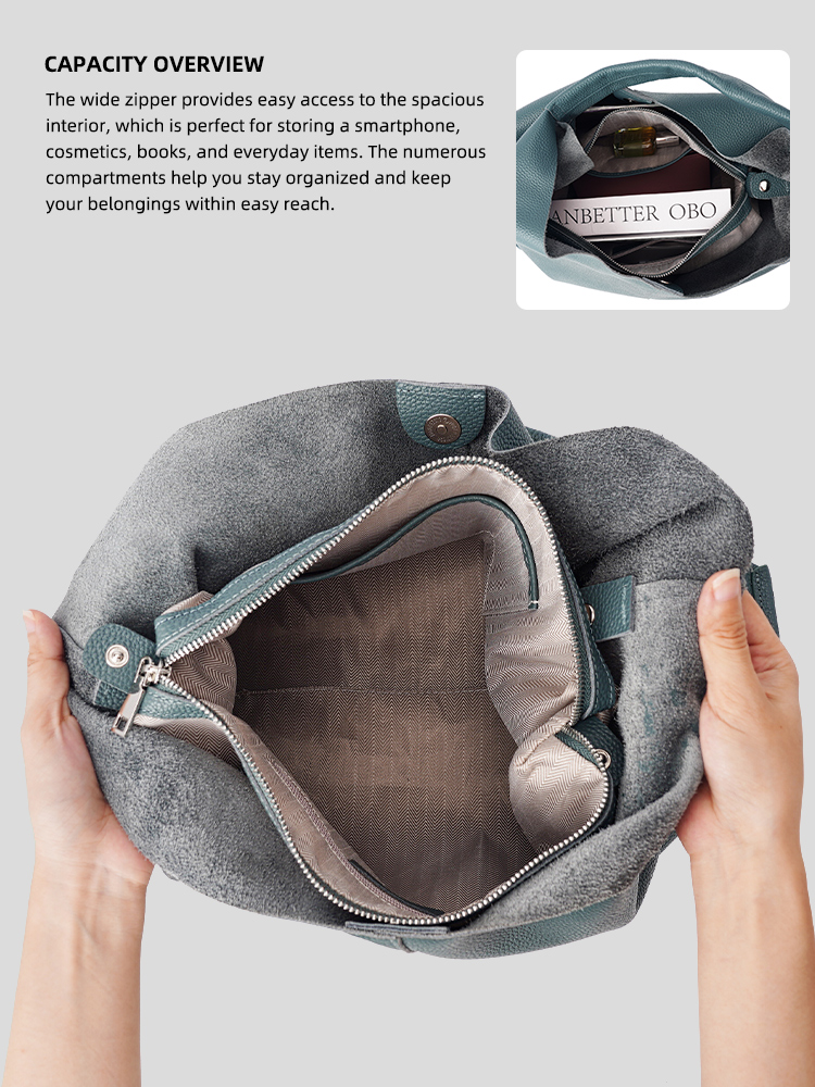 Zency Zacht Echt Lederen Dames - Luxury Tote Bags With Zipper recensie en prijs