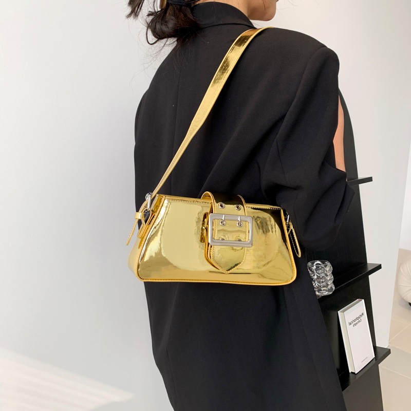 Y 2K Gouden Shoeder Tas Voor V - Luxury Y2K Bags recensie en prijs